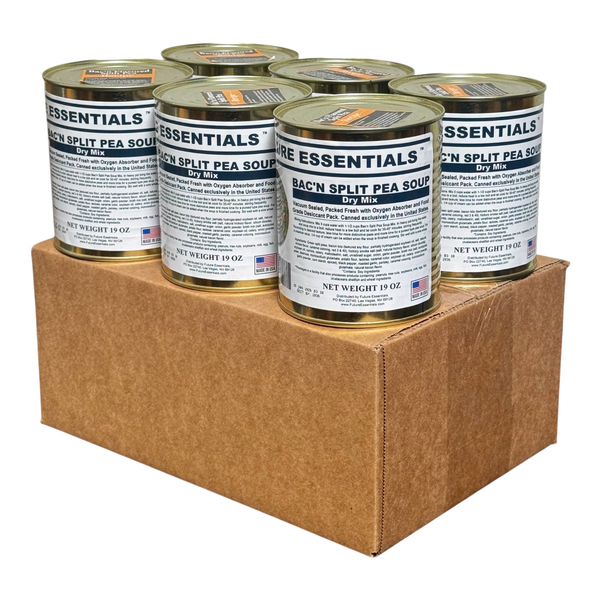 Future Essentials Bacon Split Pea Soup Dry Mix