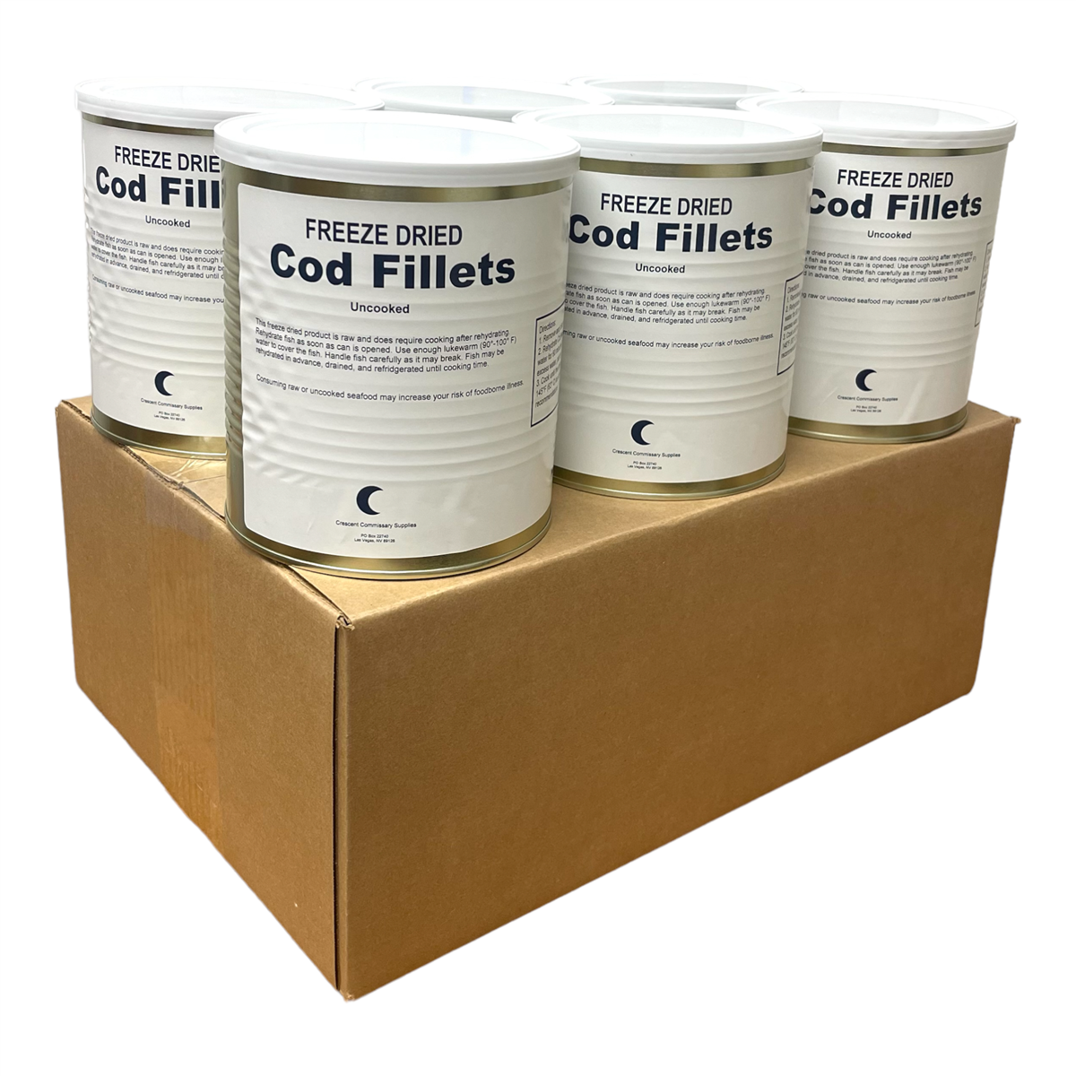 Military Surplus Freeze Dried Cod Fillets