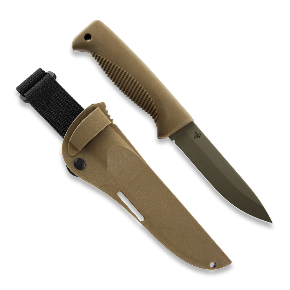 Peltonen M07 Ranger Puukko FDE Cerakote Coyote