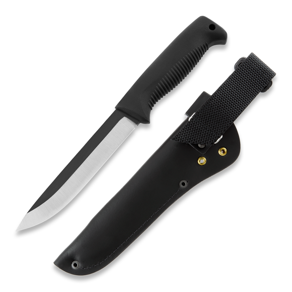 Peltonen M95 Ranger Puukko Uncoated with Leather Sheath