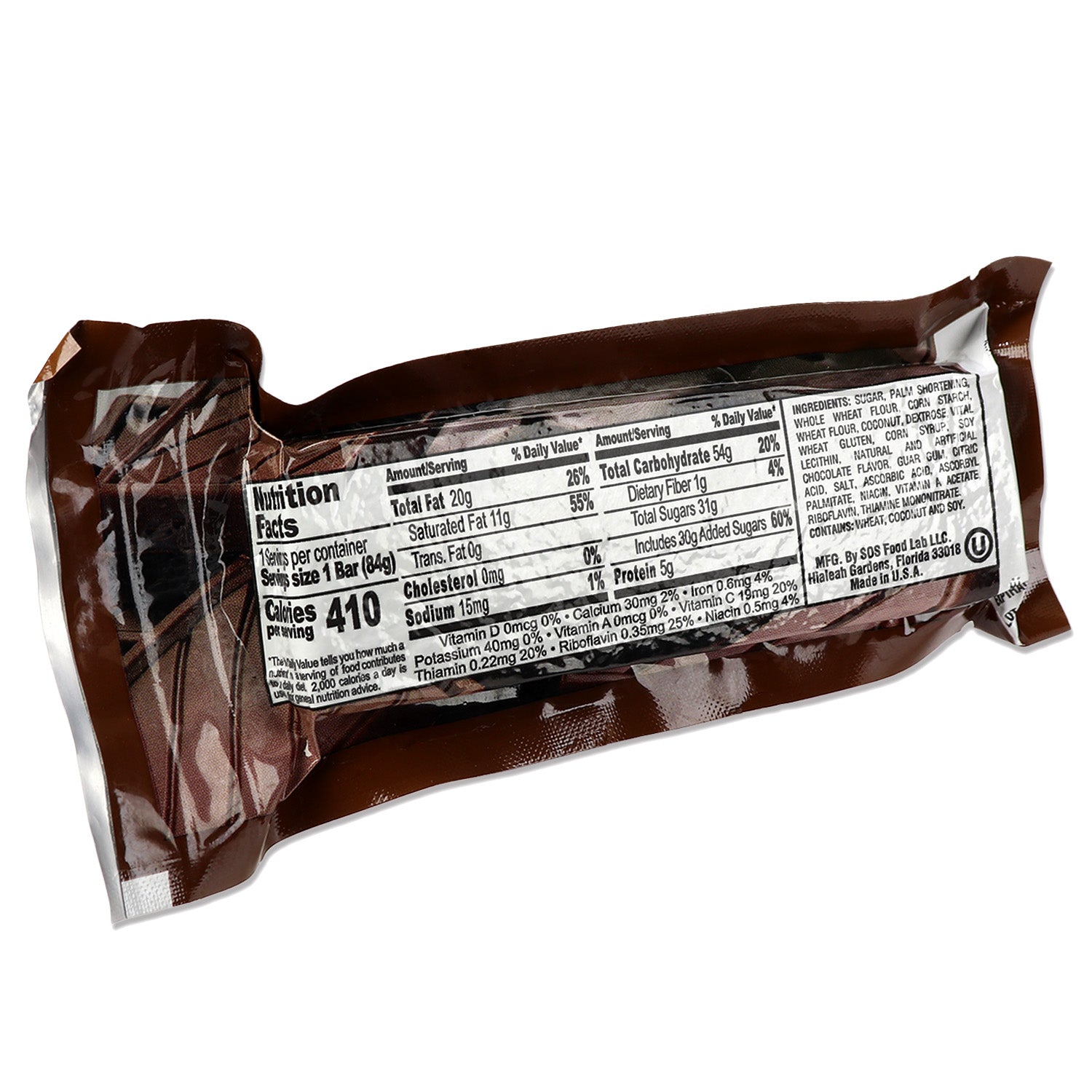Millennium Energy Bar Chocolate 400 Calories