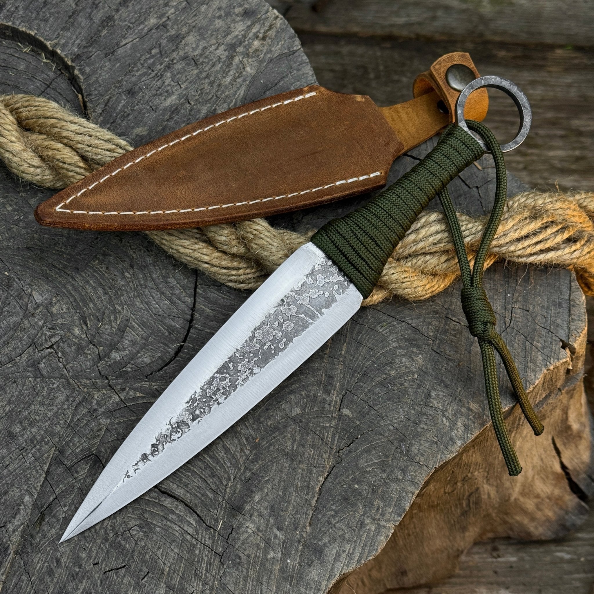 Hand-Forged Throwing Knife, 23 cm (9 inches)