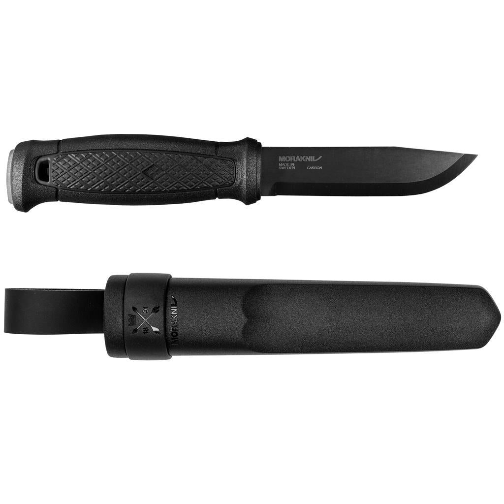 Mora Garberg Blackened Carbon with Simple Poly Sheath